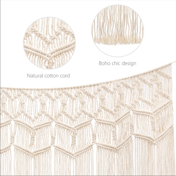 Macrame Wall Hang Bohemian Decor - Picture 7 of 12